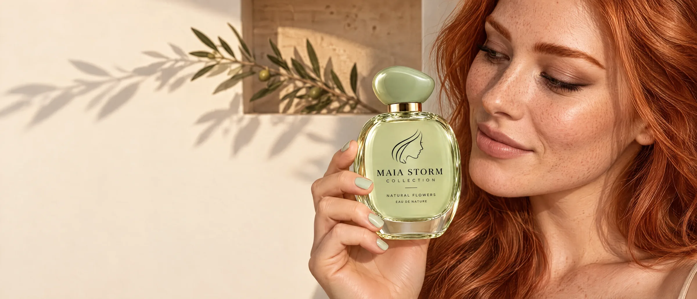 Beauty-Produkt in weichem Licht